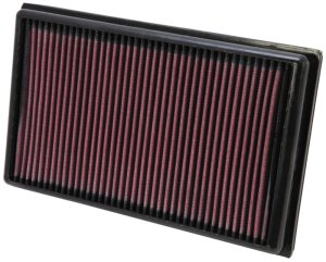 Chevrolet Impala Air Filter - K&N Engineering - High-Flow Drop-In (Oiled Cotton, Washable/Reusable) - `12-`16